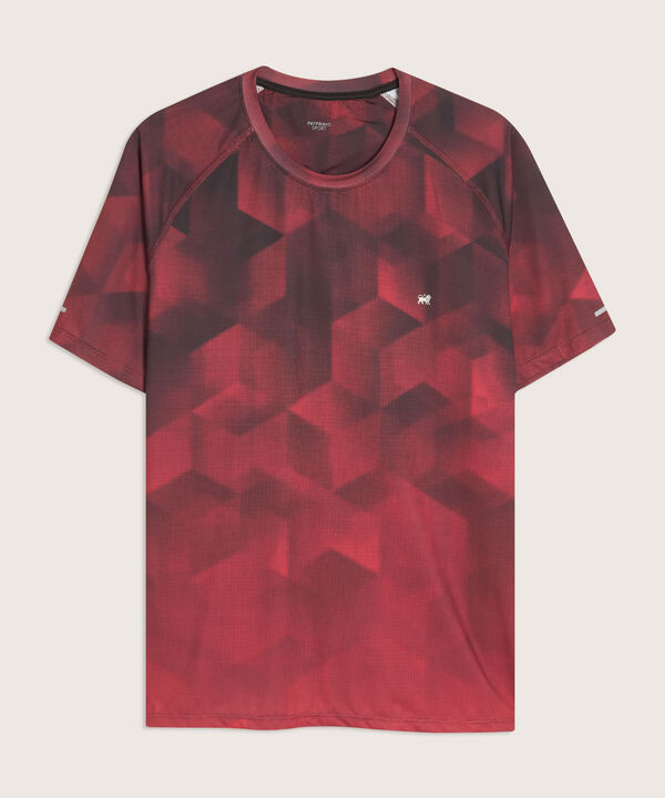 Camiseta Manga Ranglan Corta Sublimada Con Degrade, Sport L&iacute;neas Patprimo