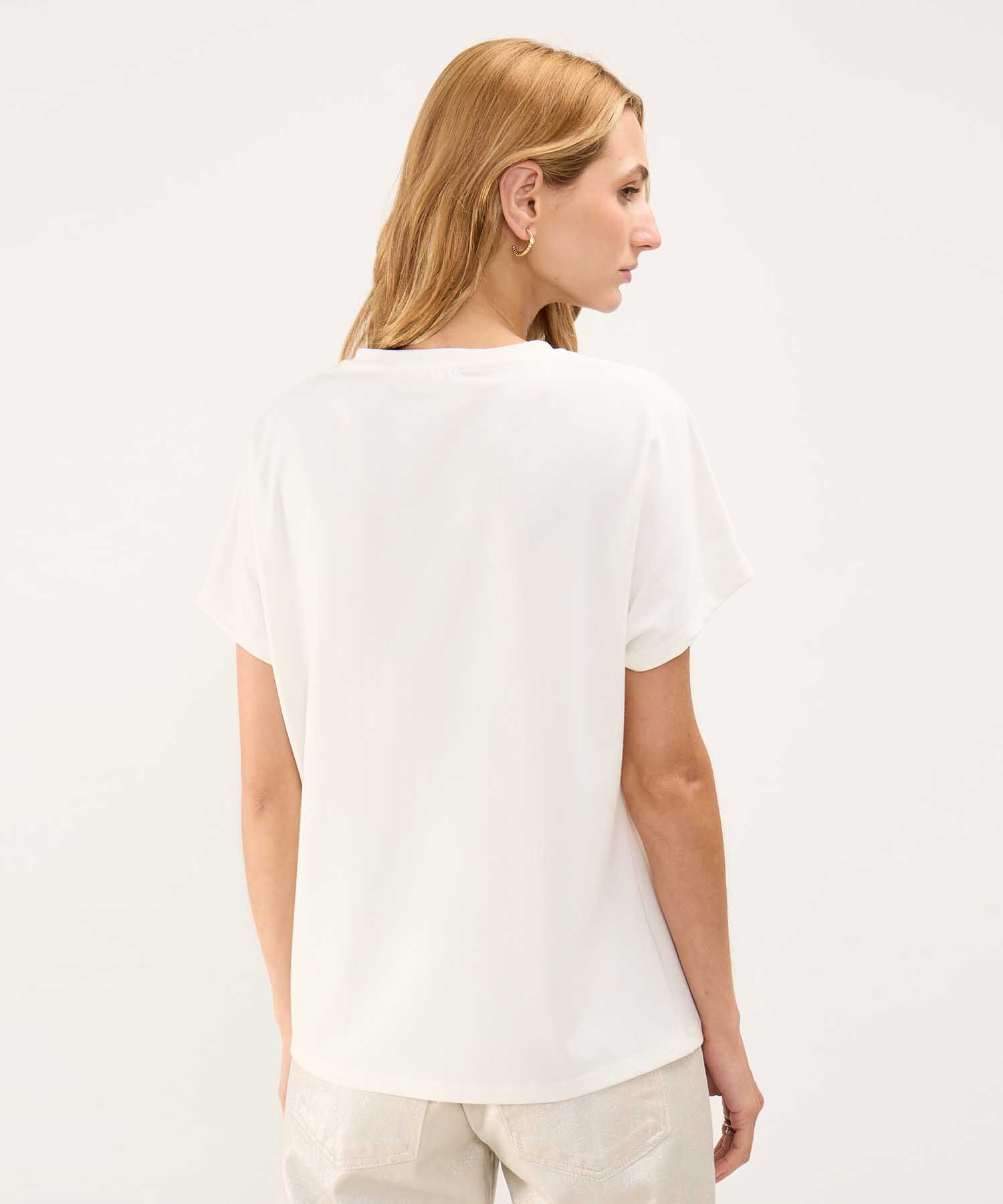 Camiseta con Lentejuelas