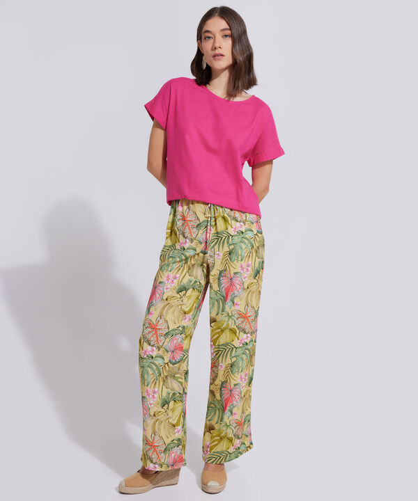 Pantalón Estampado Jogger
