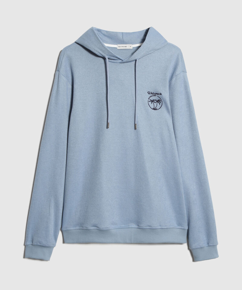 Hoodie con Bordado