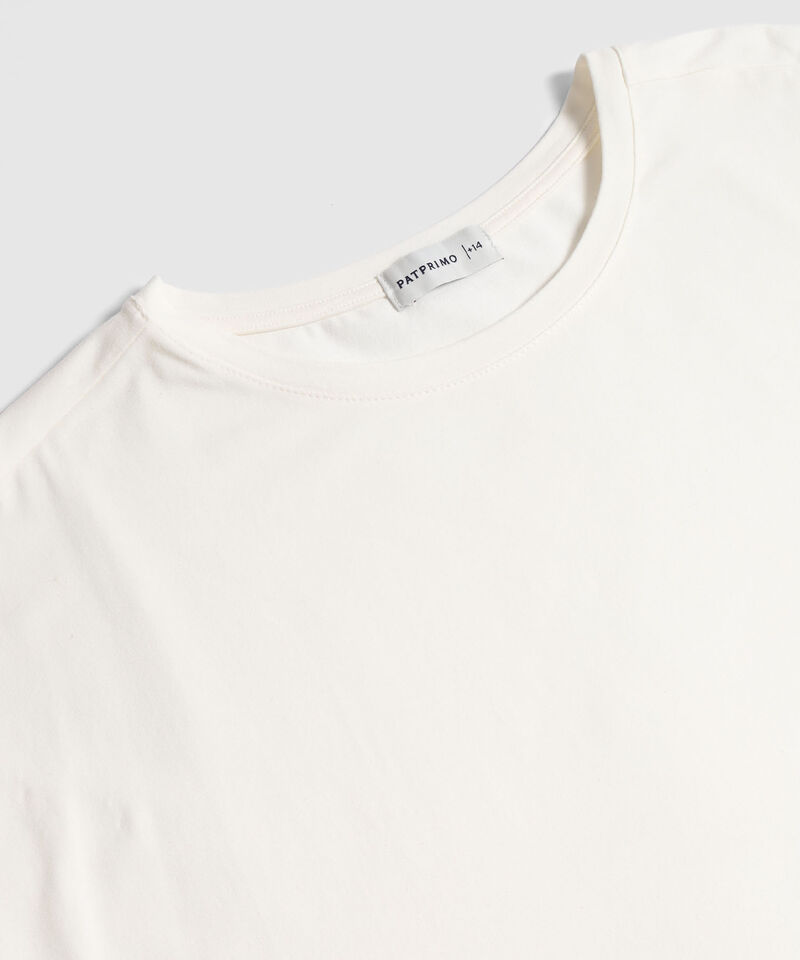 Camiseta Basica Unicolor Para Mujer Curvy