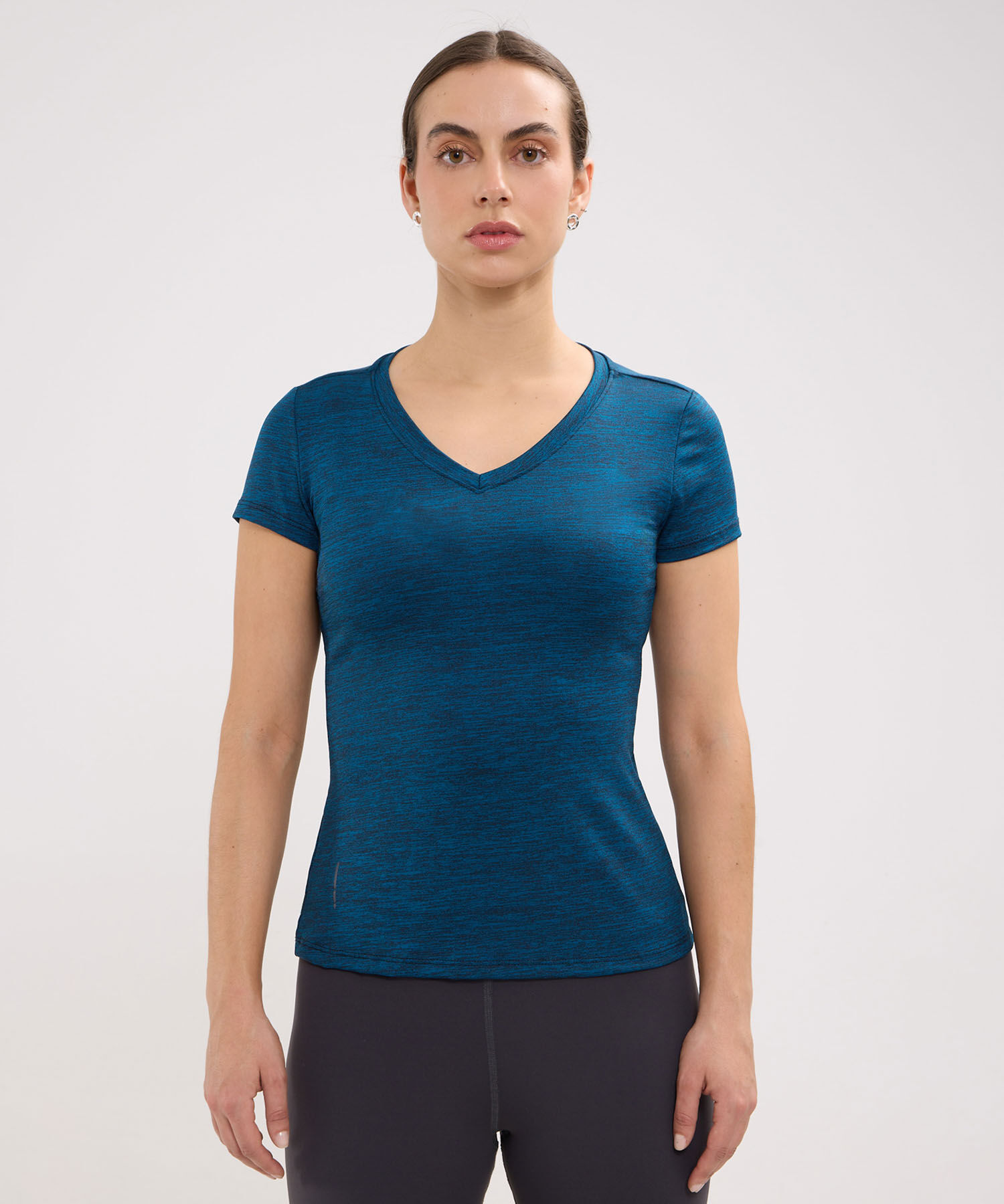 Camiseta Deportiva Jaspeada