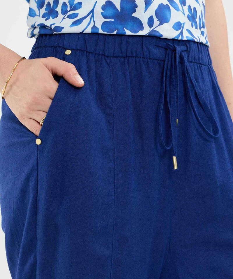 Pantalón en Efecto Lino