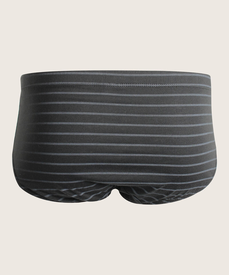 Calzoncillo Estampado Cl&aacute;sico En Algod&oacute;n 