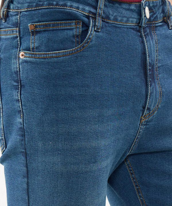 Jeans Skinny Tono Oscuro image number null