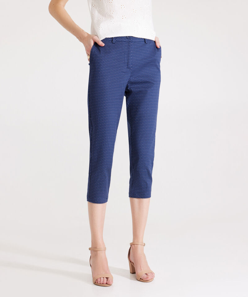 Pantalón Capri Estampado