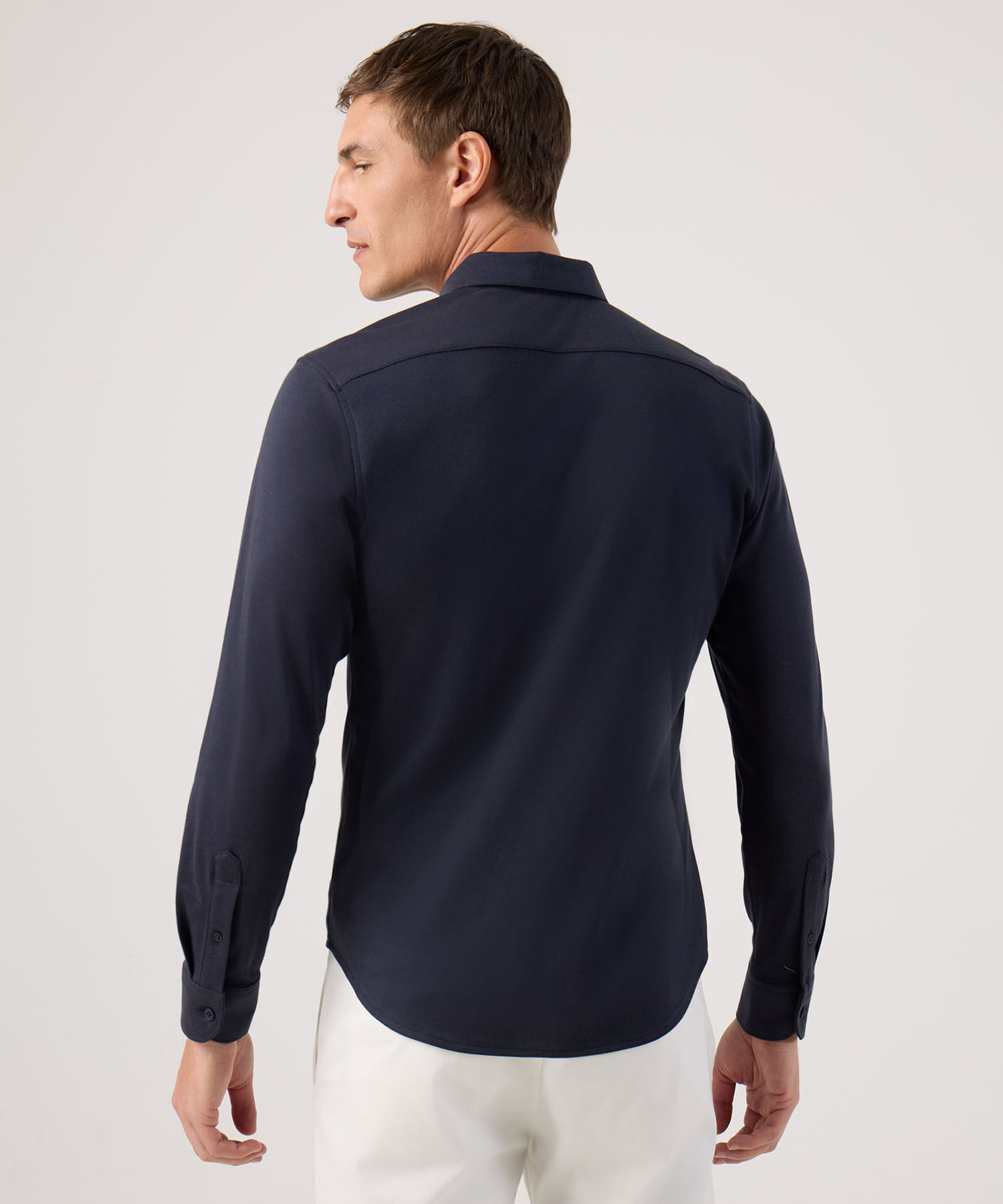 Camisa Manga Larga Unicolor