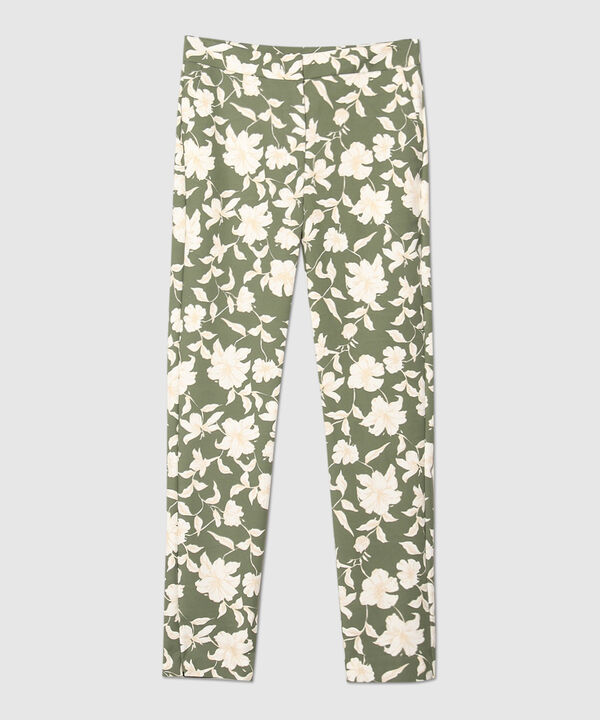 Pantalón Clásico Estampado