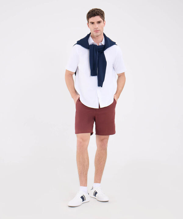 Camisa Oxford Manga Corta image number null