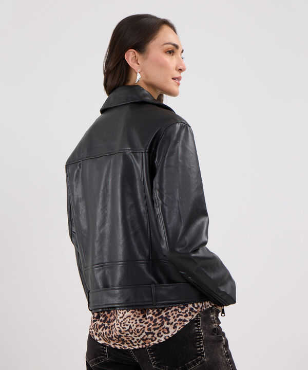 Chaqueta Chaqueta Tipo Biker