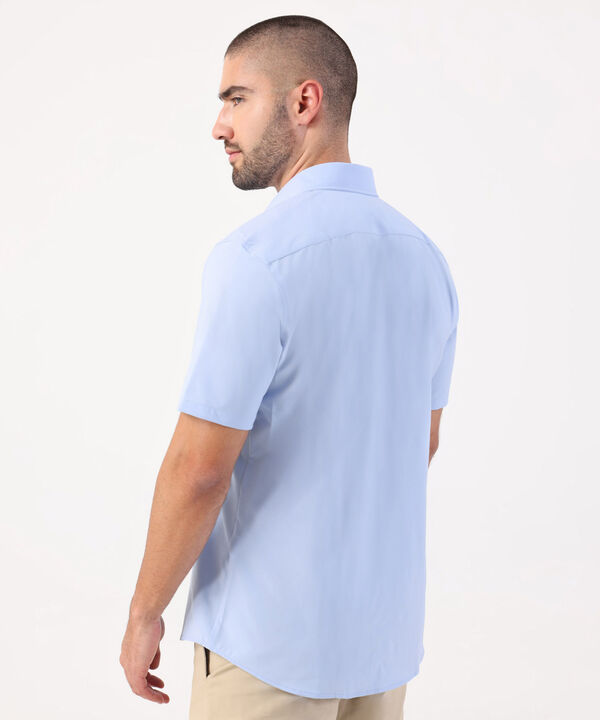 Camisa Formal Manga Corta Para Hombre