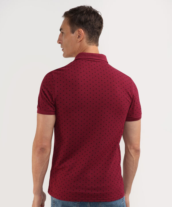 Polo Corte Slim Fit Blanco
