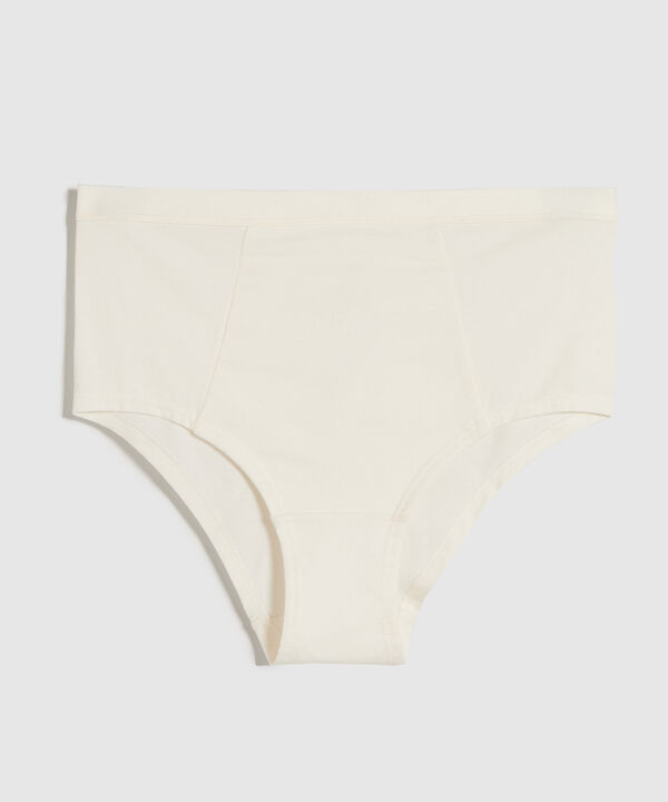 Panty Clasico Tiro Alto En Algodón Para Mujer image number null
