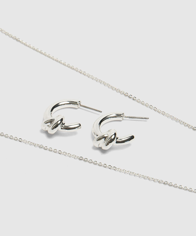Set De Collar Y Aretes Mujer