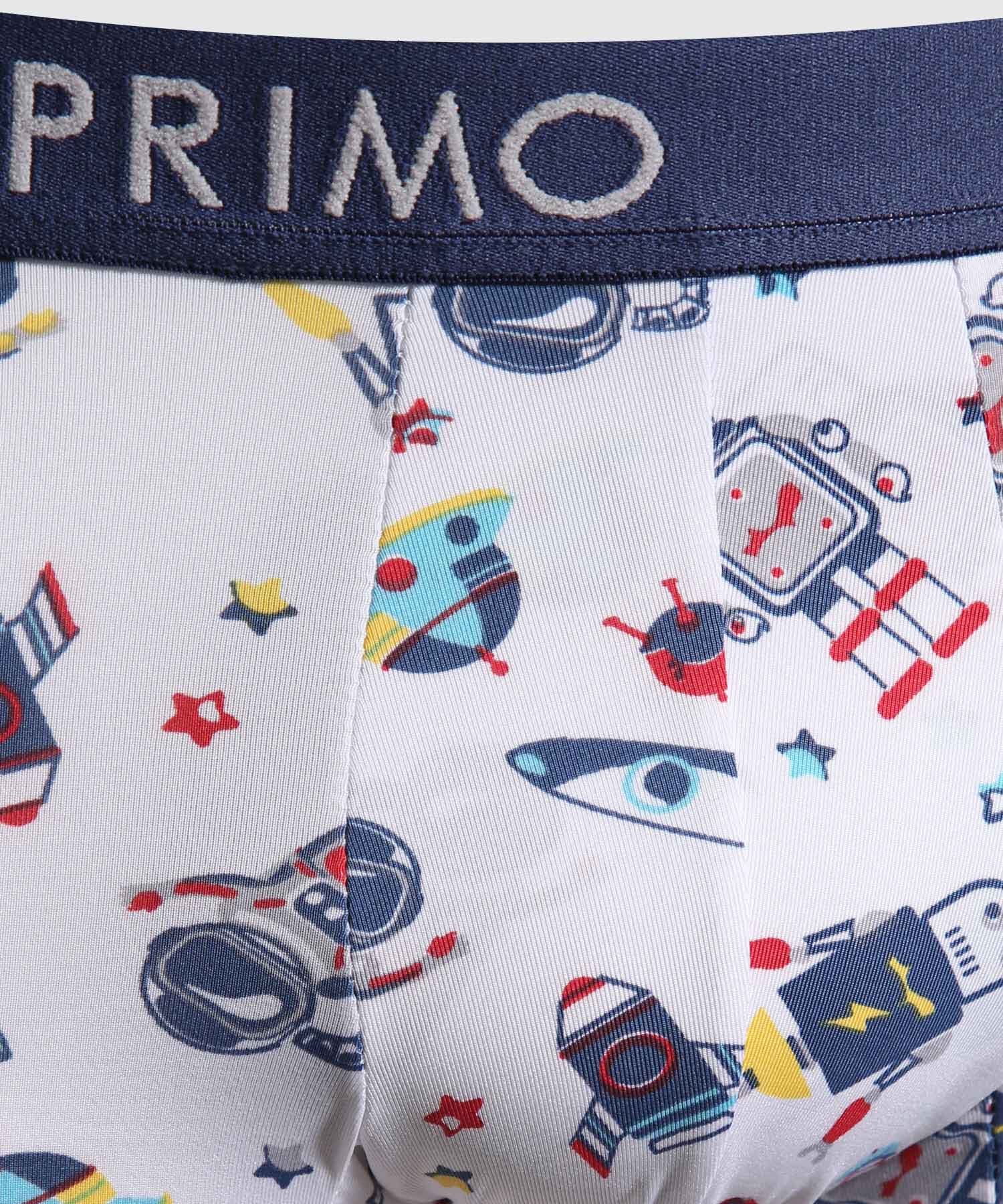 Pantaloncillo Boxer Estampado En Microfribra Junior 