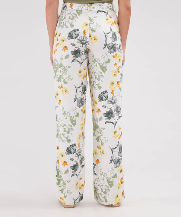 Pantalon Estampado Bota Recta