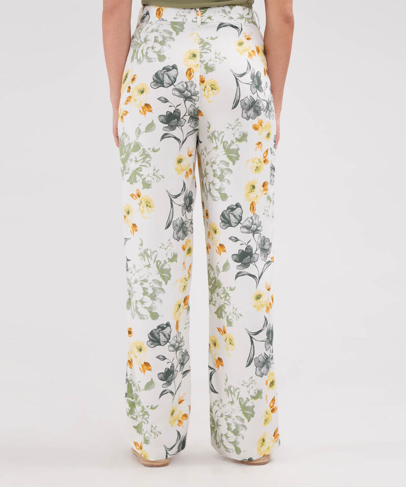 Pantalon Estampado Bota Recta