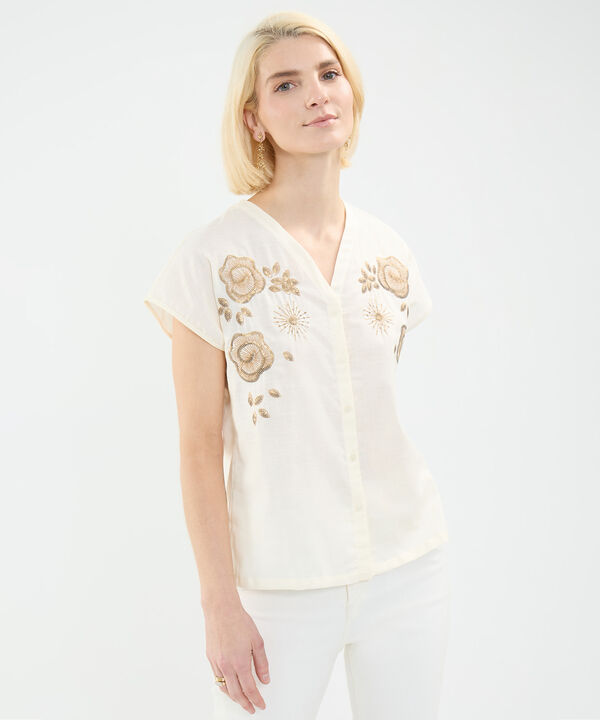 Blusa Bordado Botánico image number null