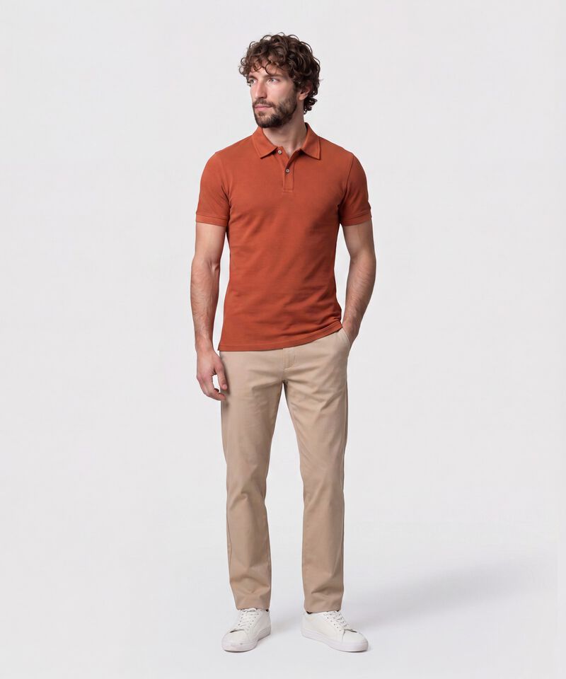 Polo Con Perilla Larga Para Hombre