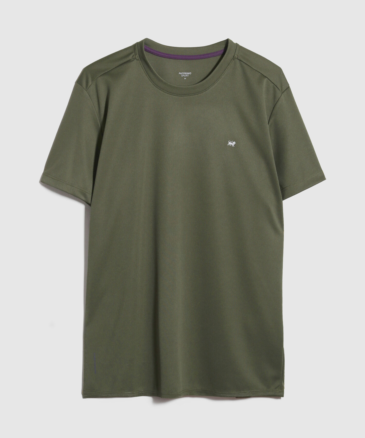 Camiseta Mc Unicolor  Texturizada