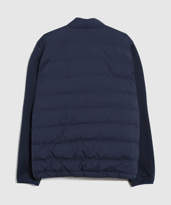 Chaqueta Acolchada Unicolor Para Hombre