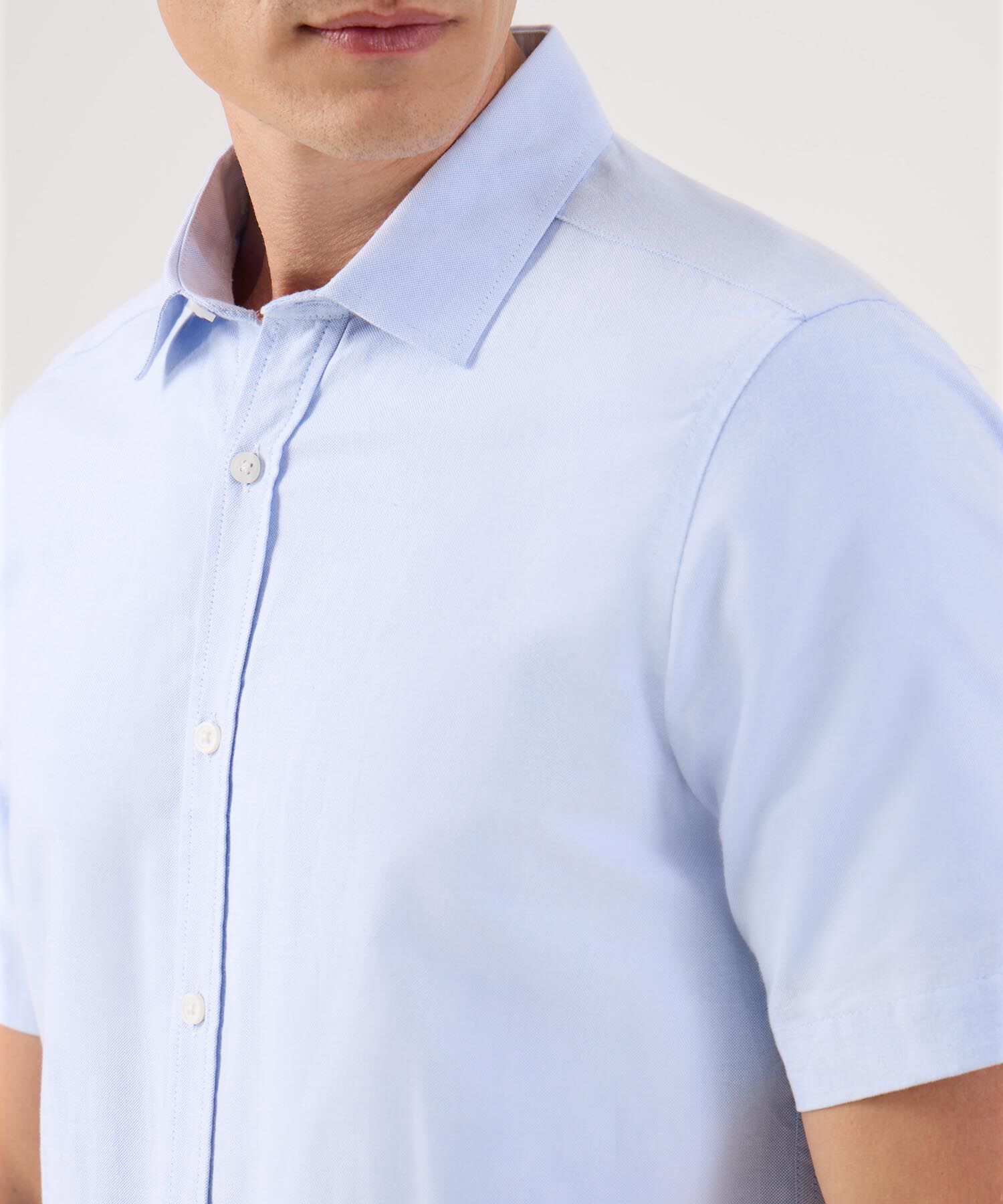 Camisa Oxford Unicolor