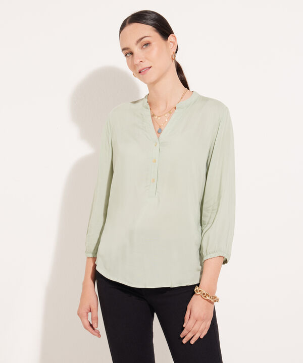 Blusa Manga 3/4 Unicolor image number null