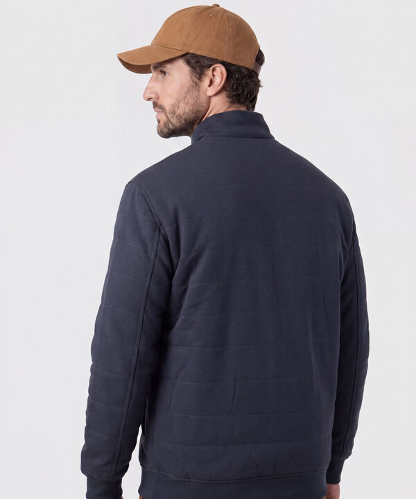 Chaqueta unicolor Acolchada para Hombre