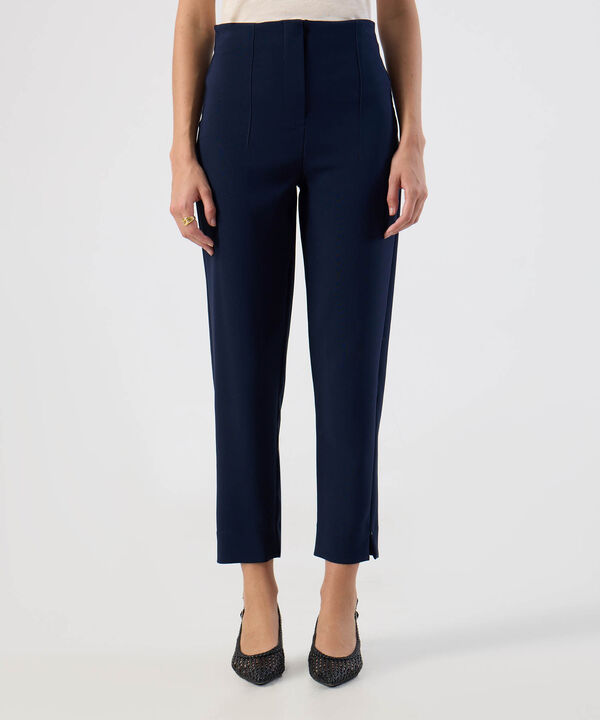 Pantal&oacute;n B&aacute;sico Formal Ajuste Tobillero Para Mujer image number null