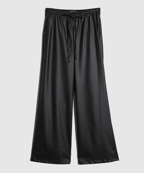 Pantalon Jogger Cuerina