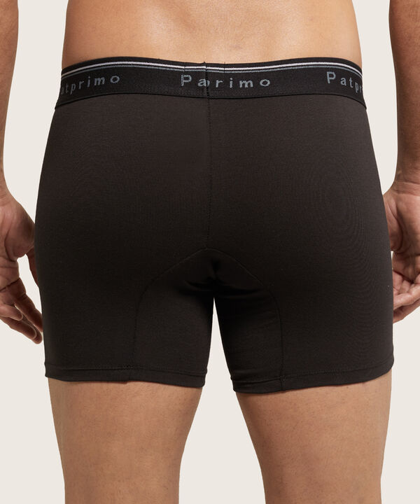 Boxer Pack X3 Pantaloncillo Medio Unicolor Algodón