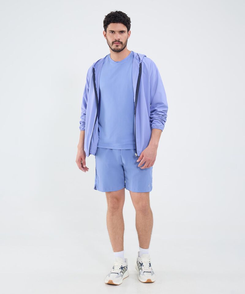 Chaqueta Unicolor Con Bolsillo