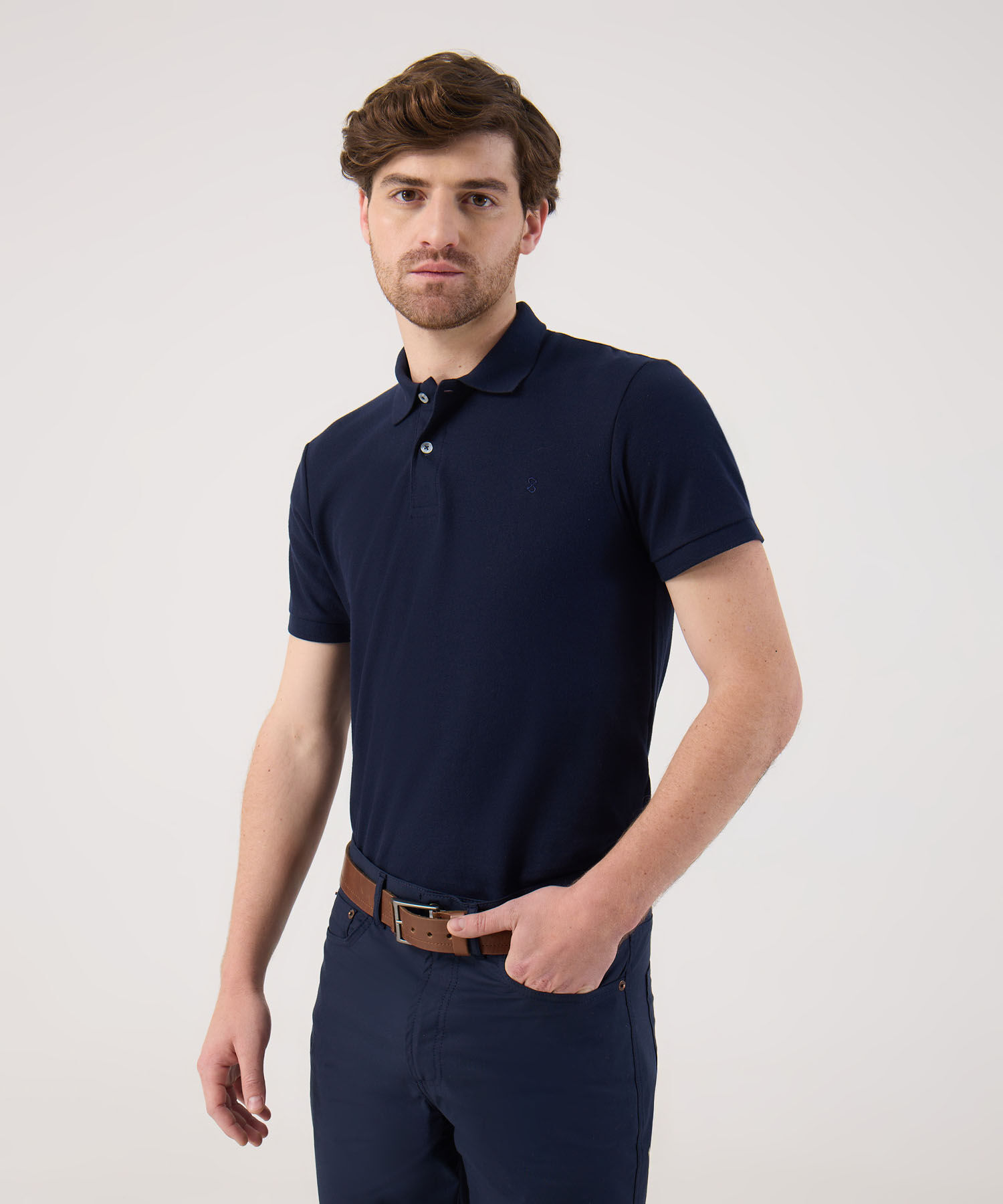 Polo Con Diseño Clasico 