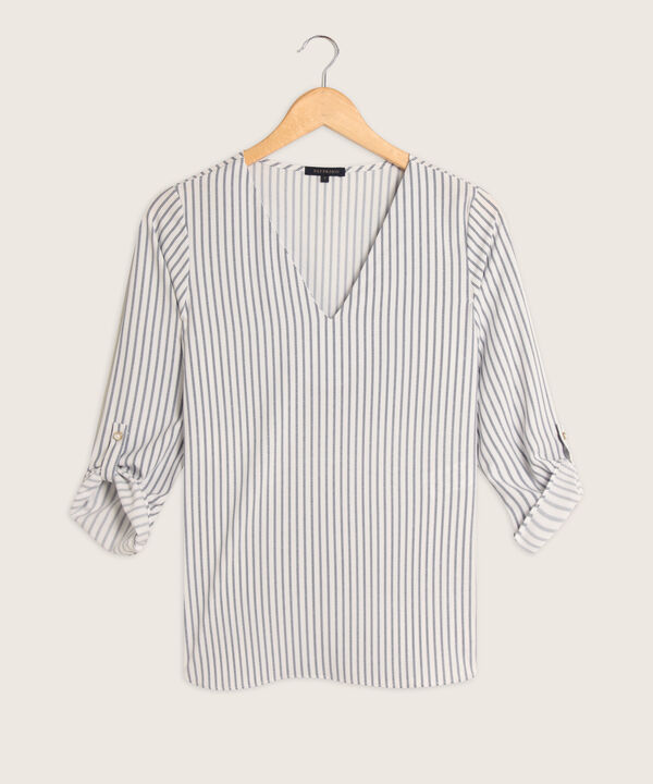 Blusa Manga 3/4 Estampada