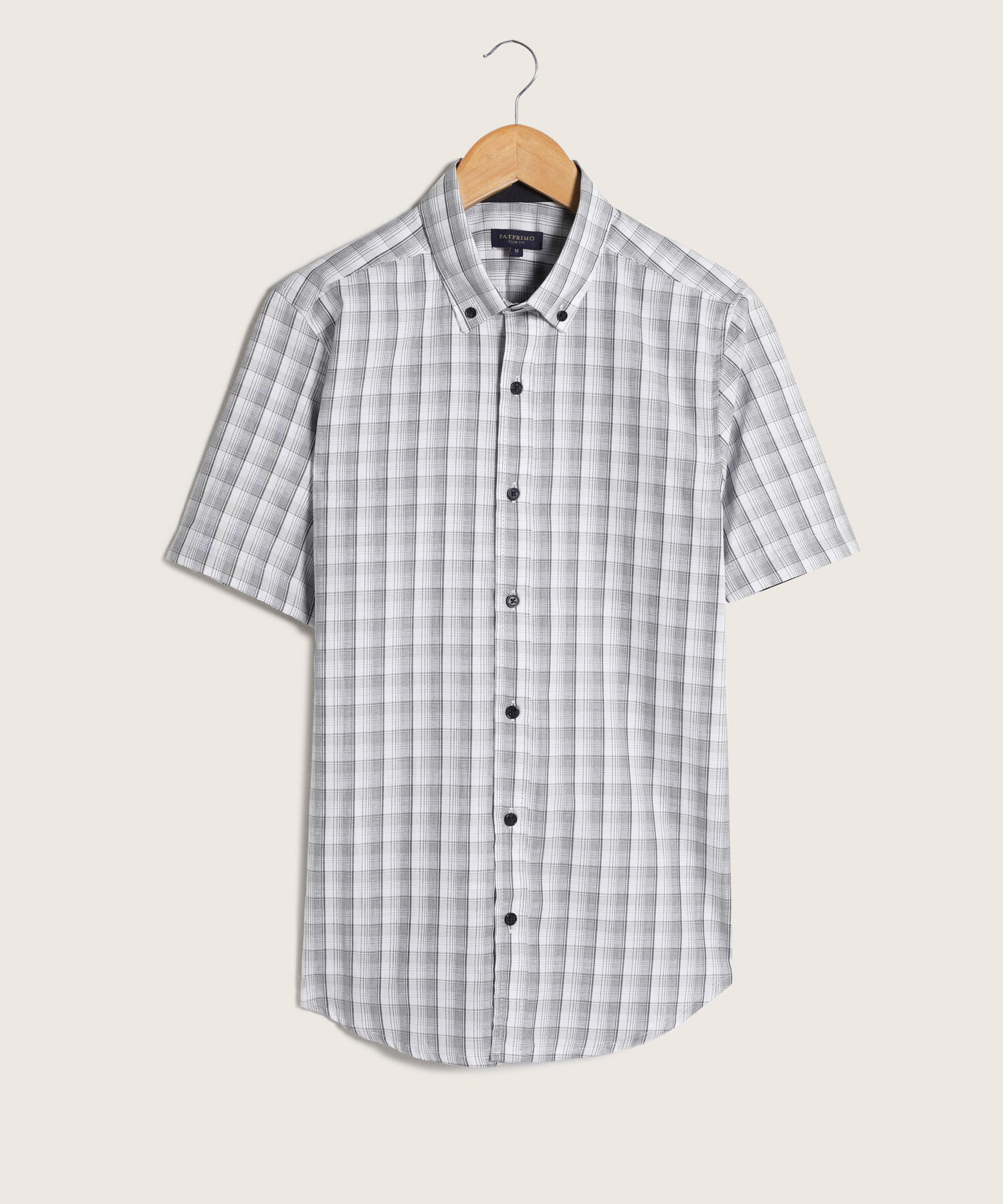 Camisa Manga Corta Prete&ntilde;ida