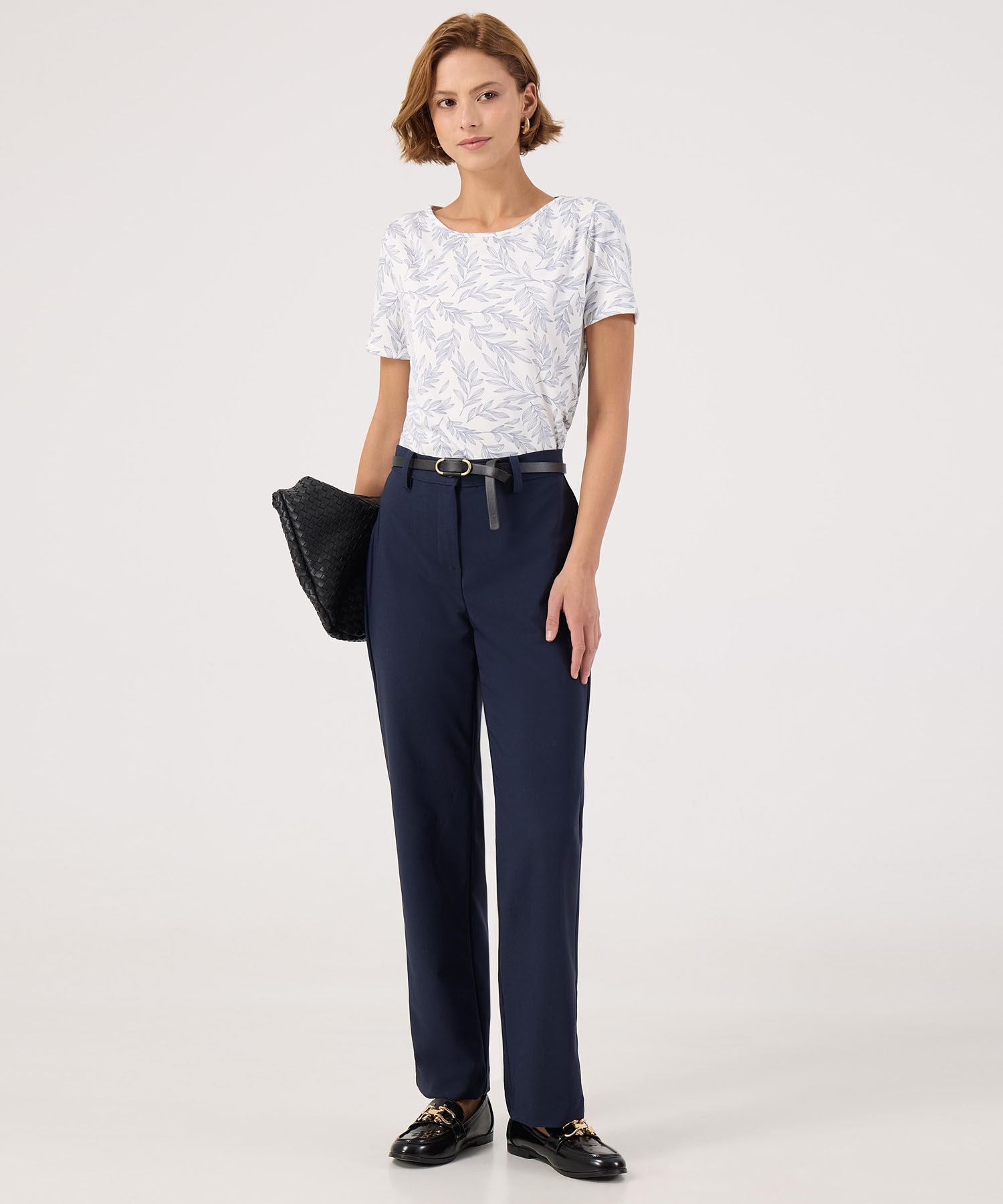 Pantalon Clásico Unicolor