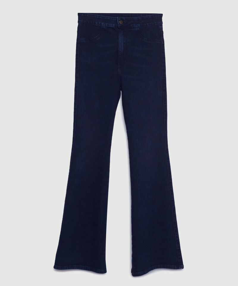 Jegging Fleare Tono Azul Oscuro