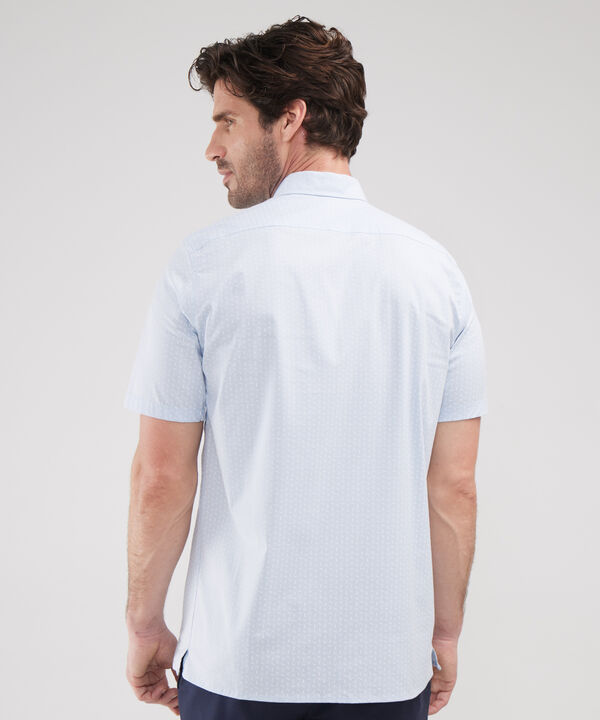 Camisa Estampada Manga Corta