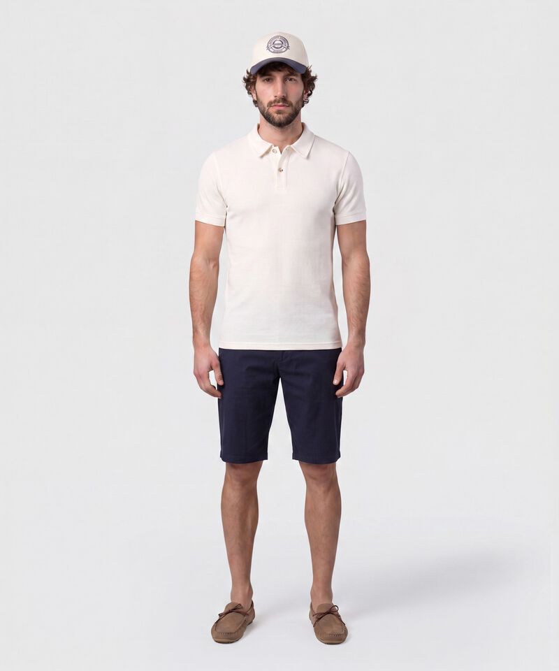 Bermuda Chino Con Bolsillos Para Hombre
