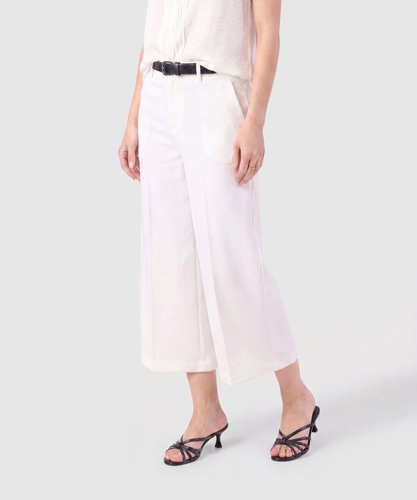 Pantal&oacute;n Culotte De Corte Amplio Mujer image number null