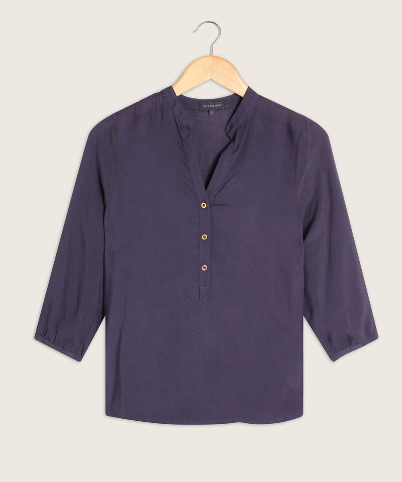 Blusa Manga 3/4 Unicolor