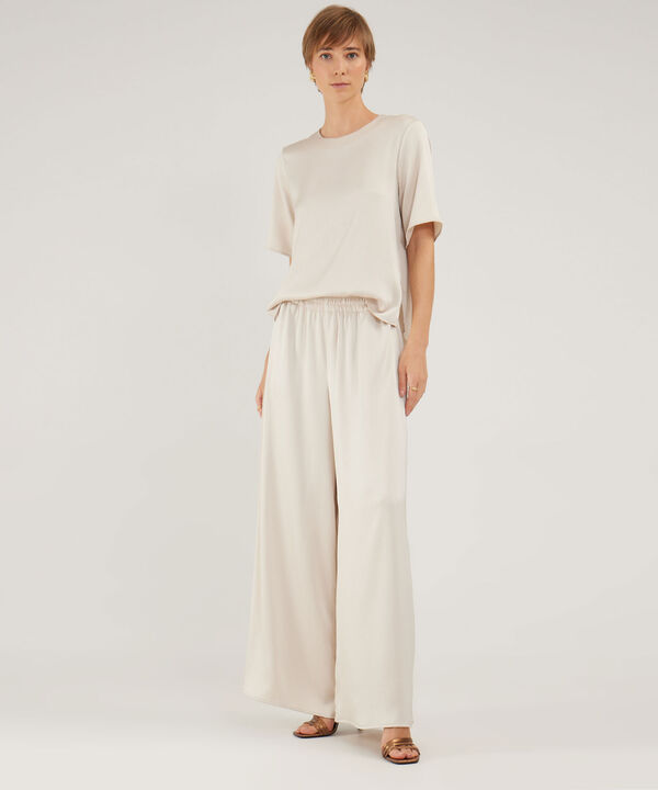 Pantalon Fluido Unicolor
