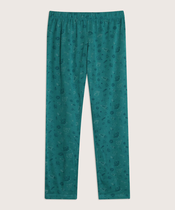 Pijama Set Camiseta Estampada