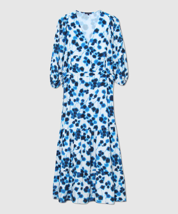 Vestido Manga Corta Unicolor