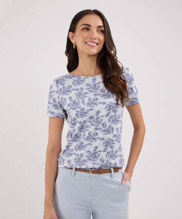 Camiseta manga corta estampada image number null