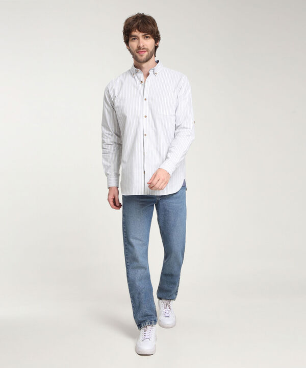 Camisa Manga Larga Button Down