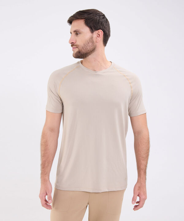 Camiseta Con Textura Para Hombre image number null