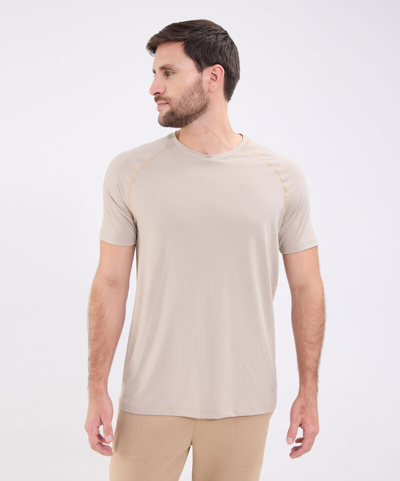 Camiseta Con Textura Para Hombre