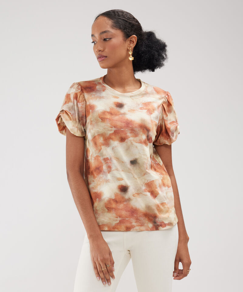 Camiseta Manga Corta Estampada