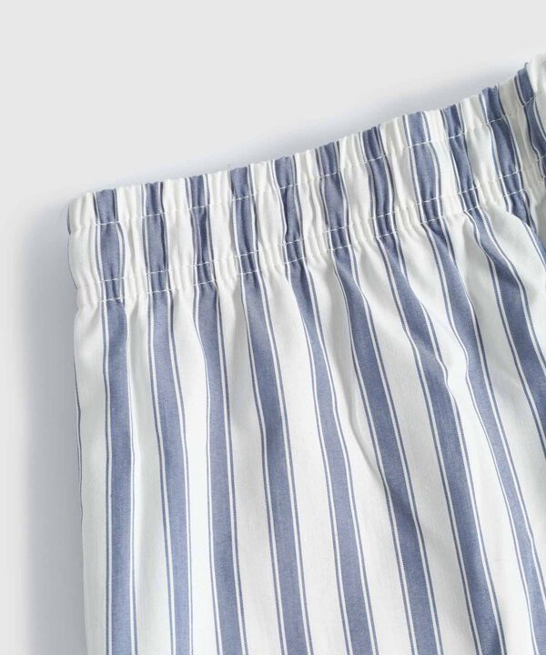 Pijama Corta Con Botones Hombre